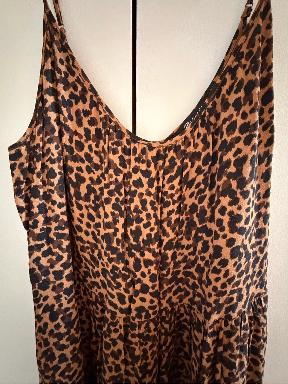 Madewell Leopard Animal Print Jumpsuit - Picture 4 of 4